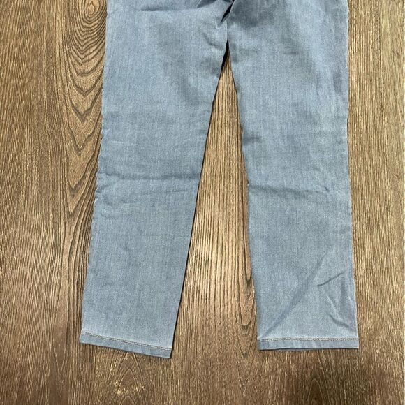 Pilcro and the Letterpress Serif Jeans Straight Leg Mid Rise Light Wash Size 28 - Picture 11 of 12